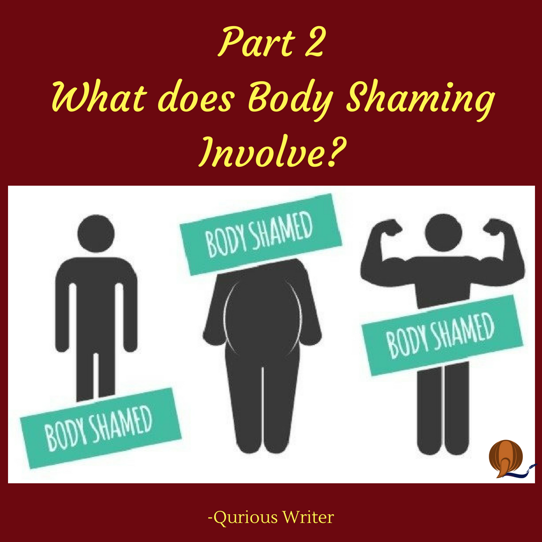 QuriousWriter's tweet photo. These are the types of Body Shaming...you wont believe point 2 is on the list..read to find out!! https://t.co/2byCxU81T0
#quriouswriter #saynotobodyshaming #stopbodyshaming #bodyshamingtypes #writers #writing #blogger #blogging https://t.co/usjdMY4YVT