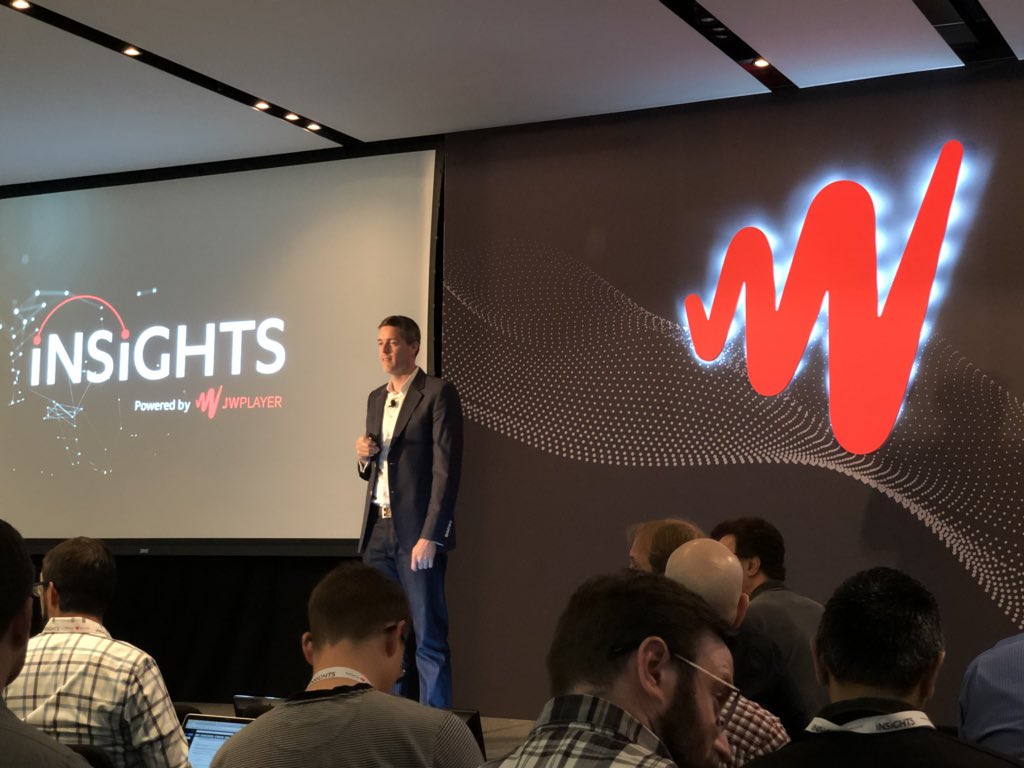 WKRothe's tweet image. Killer presentation by Rob Gill. The @jwplayer 8.4 beta looks like a game changer for load times. Great job. #jwinsights #ContentLogistics