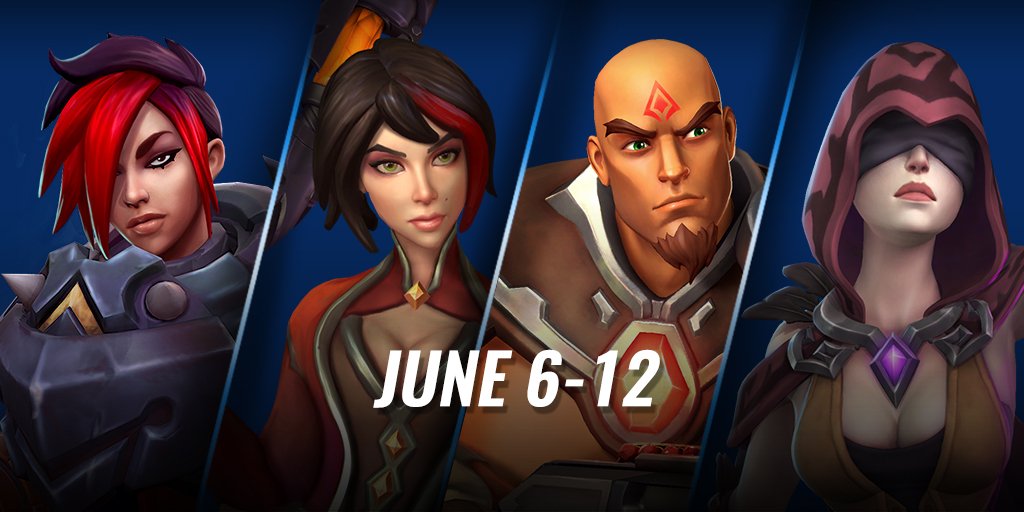 Paladins The Game on Twitter "This week's Free Champion Rotation
