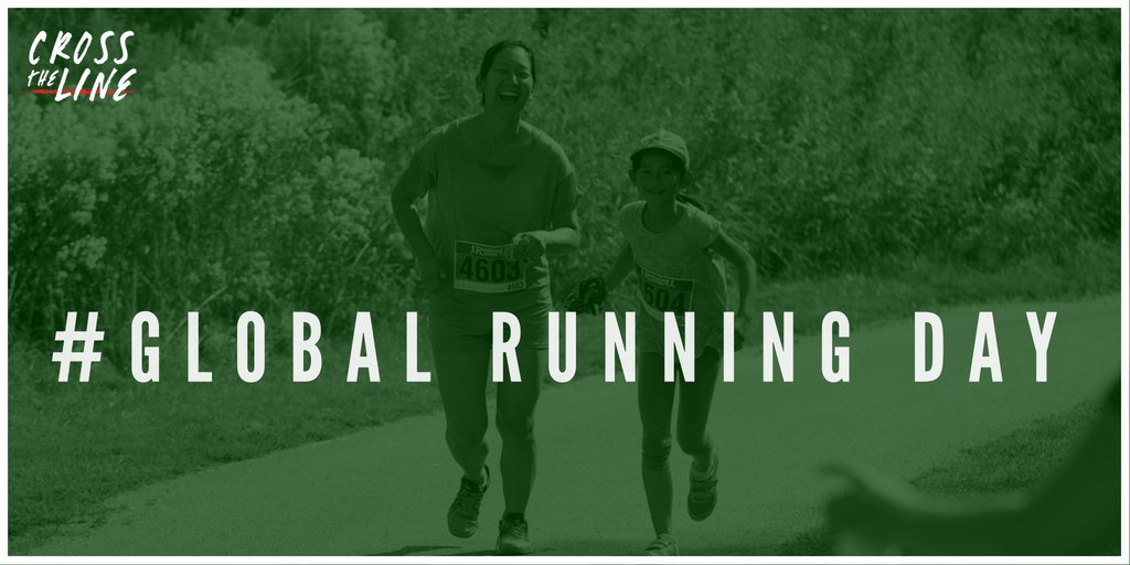 CrossTheLineRun's tweet photo. Happy #GlobalRunningDay to each runner who laces up. You're making our world a better place by taking care of yourself and others. We're glad to be connected to such a beautiful community.
#CrossTheLineRun #Running #ThePowerOfCommunity #BetterYou #BetterWorld #Toronto https://t.co/3G8LD5DR5n