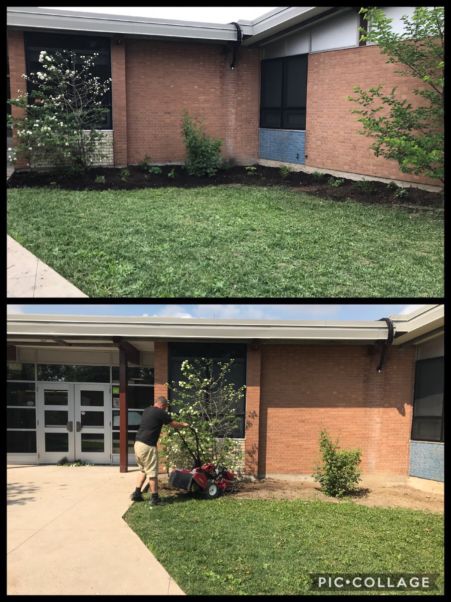 Our Lisgar School Garden is officially finished. It took 4 weeks, lots of sweat (a few tears) and enthusiastic dedication from our Grade 3’s! A special shout out to my hubby for rototilling the clay for us on a Sunday morning. <a href="/LisgarHWDSB/">Lisgar School HWDSB</a> <a href="/HWDSB/">HWDSB</a> #experientiallearning