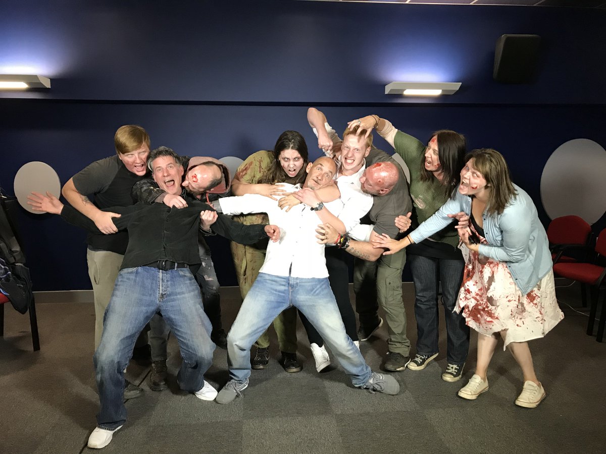 Keele_MCC's tweet photo. Loved working with @events2scare today!! 🎥🧟♀️🧟♂️ #shootingzombies #filmmaking #zombieapocalypse https://t.co/D0m1zZz0Oq