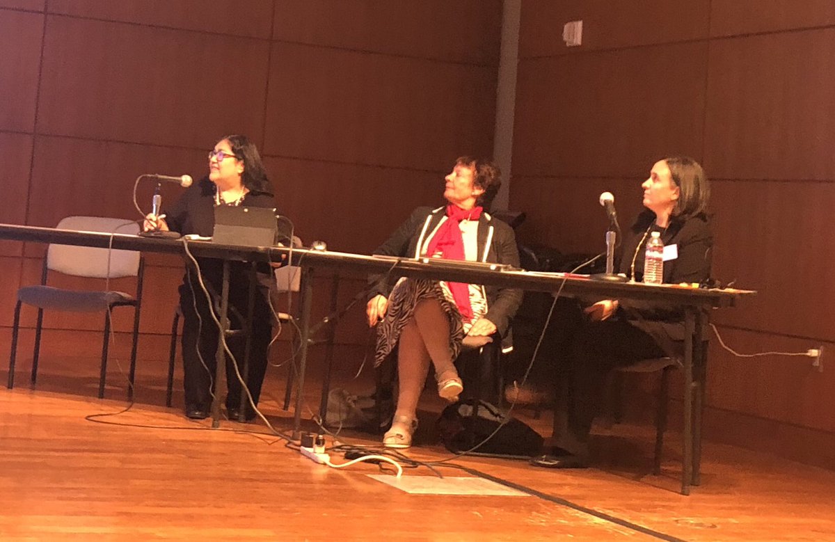 Esther Navarro Hall  talking about linguistic details of indigenous languages, and the training of their interpreters <a href="/MmeInterpreter/">Esther Navarro-Hall</a> @aiiconline #1nt