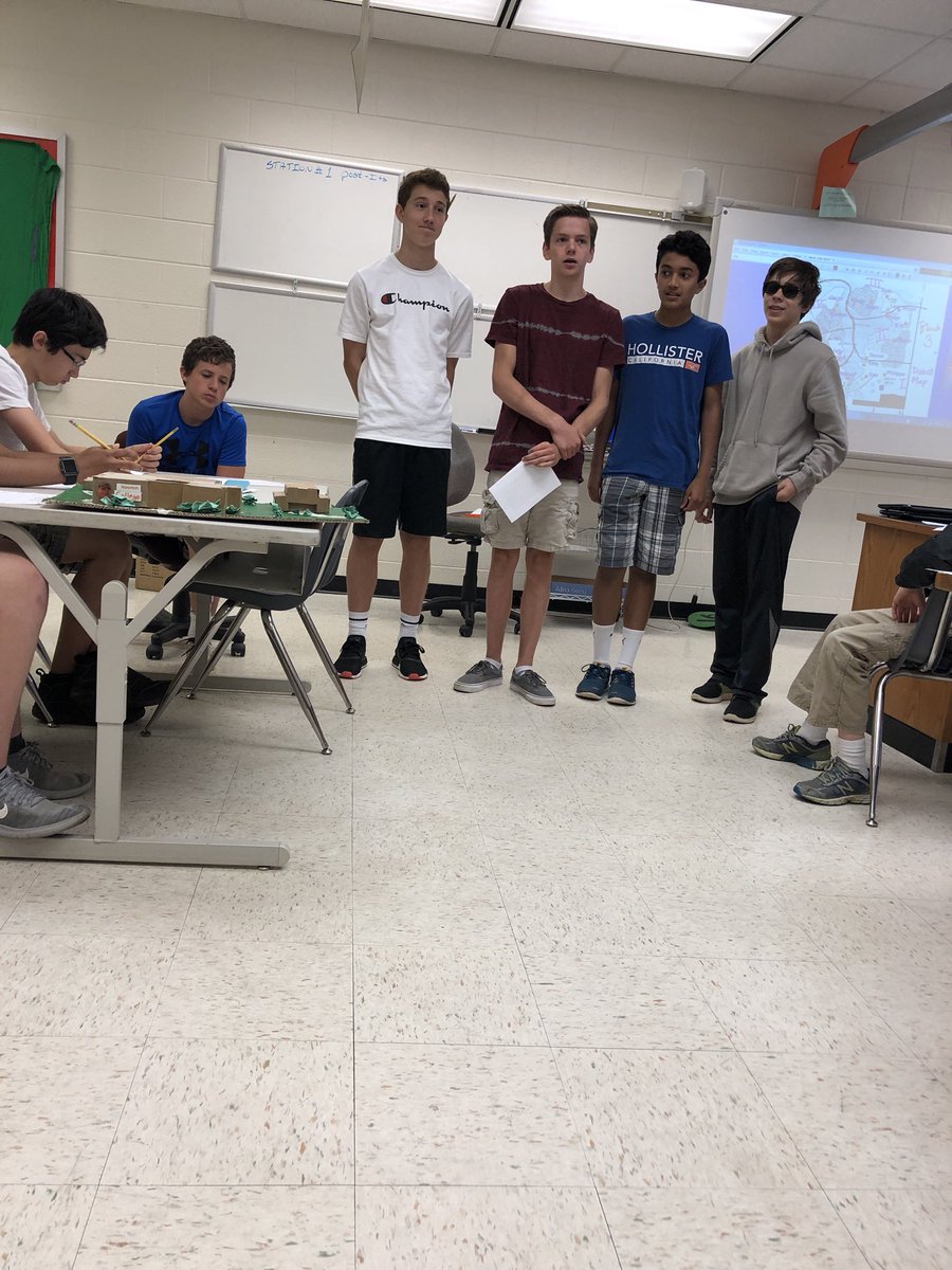 RBM_MrFisher's tweet photo. Had a great time being a member of “Carterville’s Town Council” and evaluating 8th Grade Spectrum students’ projects and presentations! Very well thought out design layouts! @RBMS_Official https://t.co/voU9dVAMo6