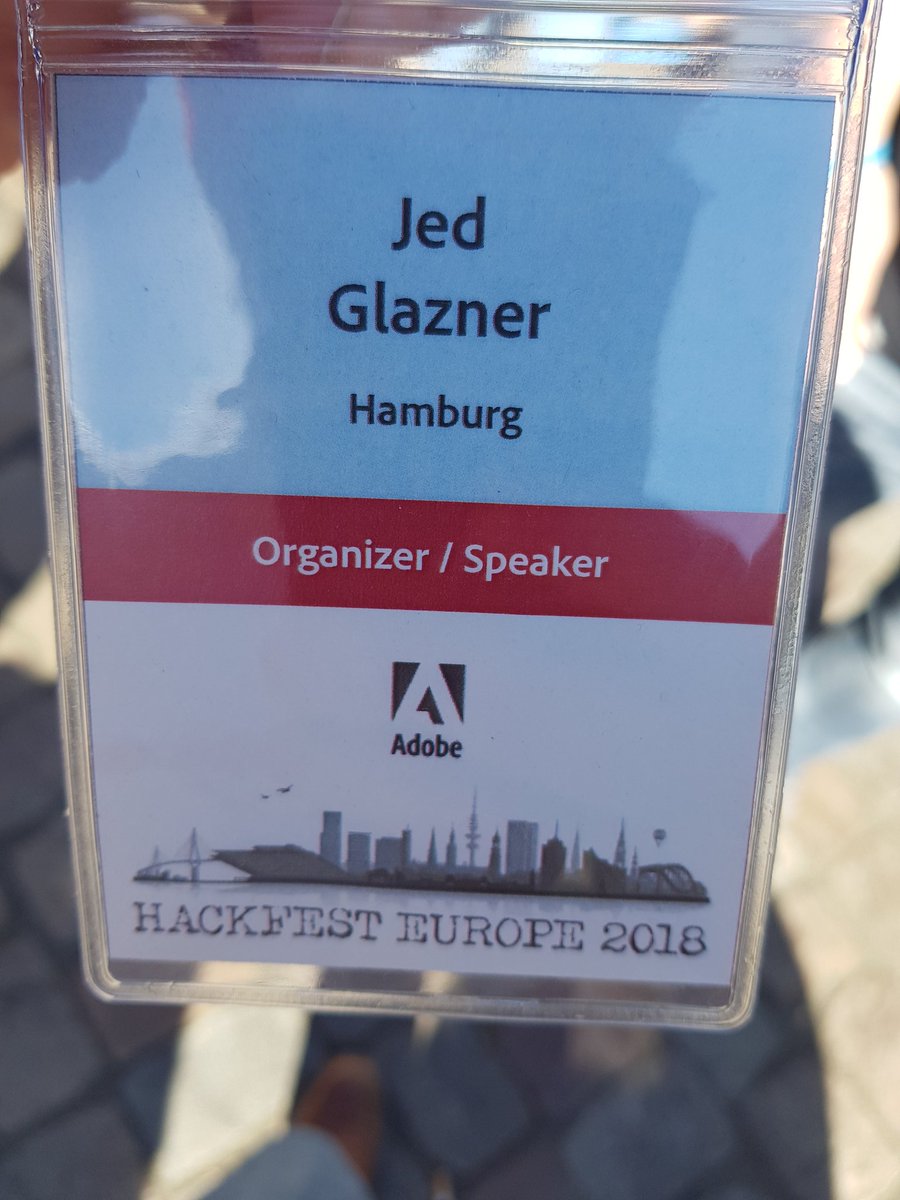 jglazner's tweet photo. Hackfest Europe 2018 is off to  great start! https://t.co/bwS5slYVvA
