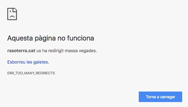 Felicitats @Rrasoterrabcn, al <a href="/JocdeCartesTV3/">Joc de cartes TV3</a>. Millor restaurant #JDCVegetariaTV3 però pitjor lloc web (temporalment, suposo)