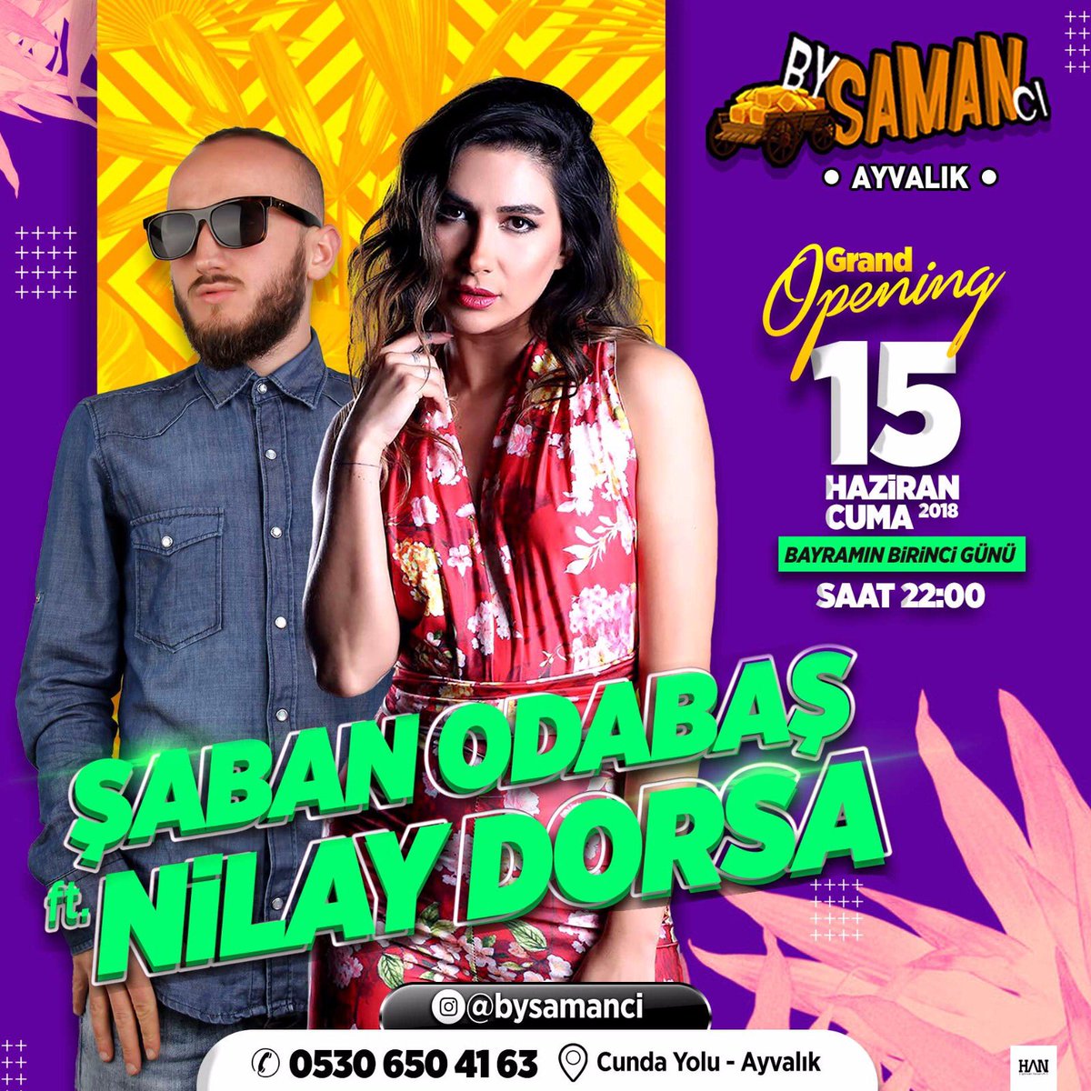 sabanodabass's tweet photo. Grand Opening !
Şaban Odabaş ft Nilay Dorsa !
#ayvalık #cunda #balikesir @nilay_dorsa 🎤 https://t.co/OlZf5oIZhz