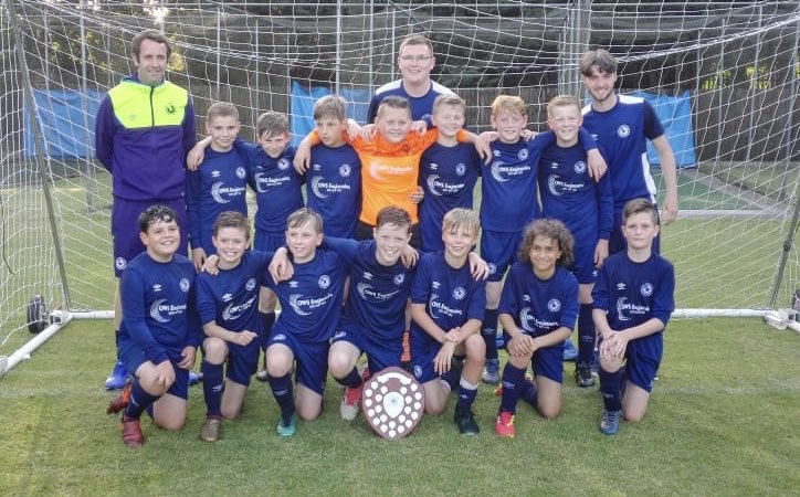 Wirral U11s 2017/18 Merseyside League Champions 🏆 ⚪️⚫️⚪️ #TeamWirral
