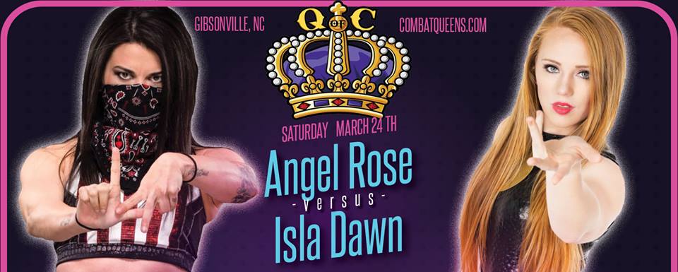 WomensWN's tweet photo. This BRAND NEW season of @queensofcombat kicks off with a huge main event!
Featuring in her QOC debut, the "High Priestess" @IslaDawn as she takes on the returning Angel Rose or you may know her as @DiamanteLAX!!!
Use #QOCRISE to join the convo!
Link:
https://t.co/n4hNBxebjX https://t.co/H21RPlX5I4