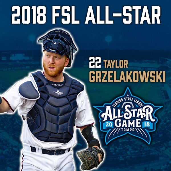 Congrats to the newest member of our 2018 @floridastateleague Miracle All-Star team, <a href="/T_Gelly/">Taylor Grzelakowski</a> 👏