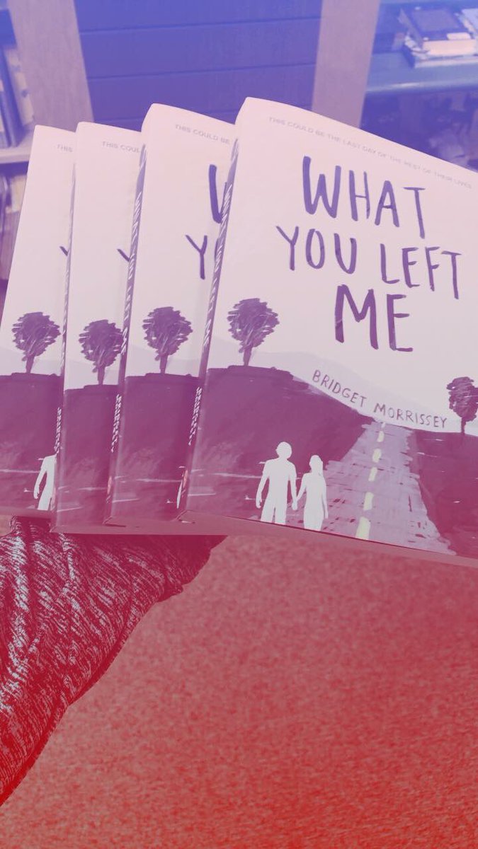 themark3287's tweet photo. Nearly bought out the Vernon Hills B&N’s copies of @bridgemorrissey #WhatYouLeftMe. Get yours today! https://t.co/rBZZWpafgR