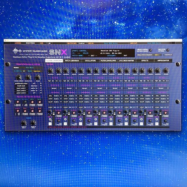 MysteryIslands's tweet photo. How about some early demo tomorrow for our No ation Supernova editor? #supernova #sn2 #snxeditor #supernova2 #midi #nrpn @wearenovation https://t.co/qr4kIv8gv2 https://t.co/qRzc5g6Z4S