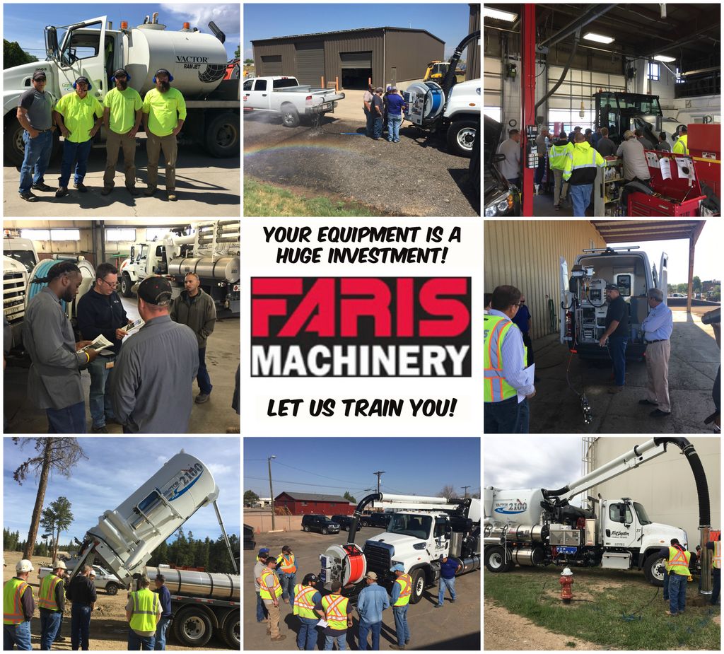 FarisMachinery's tweet photo. Need to learn about your equipment and how to maintain it to keep it in tip-top condition and maximize your investment? Call us! We provide training on any equipment you rent/have purchased from us. Call 303-289-5743 @elginsweeper @RauschUSA @vactormfg @SoneticsCorp https://t.co/0WGWMwRoxl