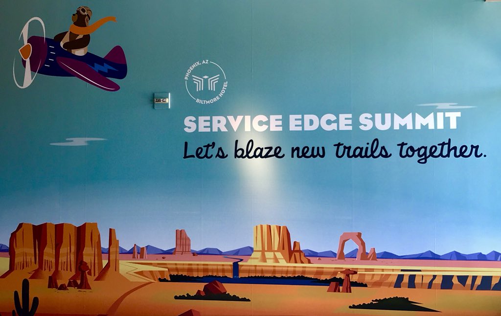 drnatalie's tweet photo. First ever# custserv #cx @salesforce @ServiceCloud #ServiceEdgeSummit conference! Wonderful customers! So many inspiring #serviceTrailblazers ! So much fun w the #Ohana - honored to be asked to speak about the impact of #AI & #customerservice agent experience https://t.co/82fT1tCrlb