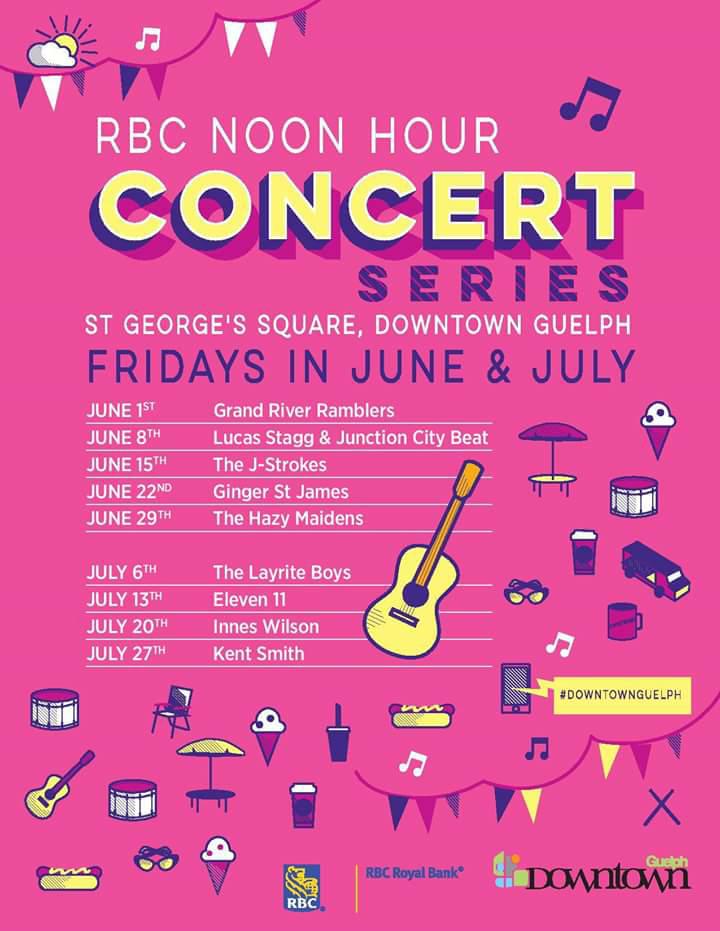 <a href="/lucasstagg/">Lucas Stagg</a> &amp; Junction City Beat <a href="/RBC/">RBC</a> Noon Hour Concert! 
FRIDAY, JUNE 8TH - <a href="/DowntownGuelph/">Downtown Guelph</a> <a href="/snapdGuelph/">snapd Guelph</a> <a href="/365Guelph/">365 Guelph</a> <a href="/guelphscene/">guelphscene</a> <a href="/MercuryTribune/">GuelphMercuryTribune</a> <a href="/GuelphLinked/">Guelph | Linked</a> <a href="/BustedFlat/">Busted Flat Records</a> <a href="/timoguitars/">Timo Guitars</a>