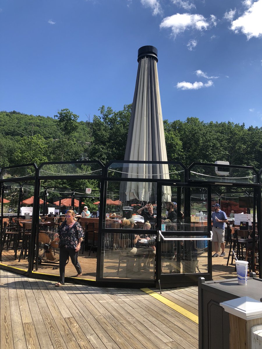 Talmadge12's tweet photo. The umbrella bar at work https://t.co/HT6Qpeetfk