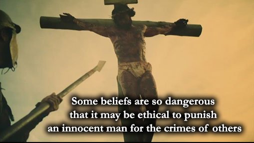 firstmuslim's tweet photo. @MullahvsAllah @TarekFatah Its not only the stoning that Mohammad copied from the Jews, but the Muslims copied the story of Abraham from Judaism and exposed the immorality with it the same way the Christians did, by concluding that attempting to kill  or killing the innocent is not immoral. https://t.co/pI32YwHTdy