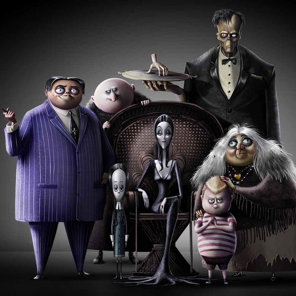CharlizeAfrica's tweet photo. Meet your new Morticia. #TheAddamsFamily #October2019 https://t.co/hi1qOToKXc