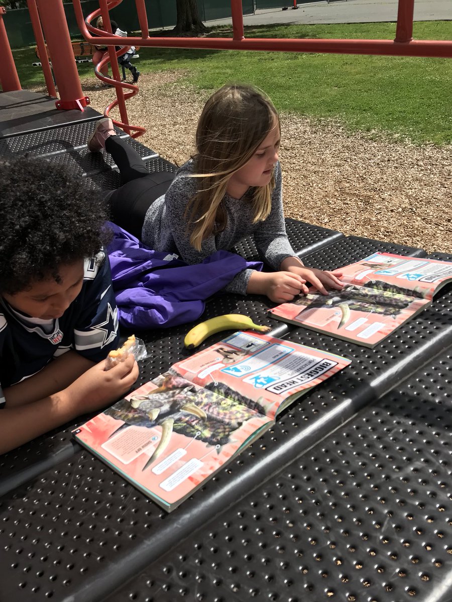 Nothing beats reading outside on a beautiful day 😊#read <a href="/MPS_Verplanck/">Verplanck Elementary</a> <a href="/mpspride/">Manchester Schools</a>