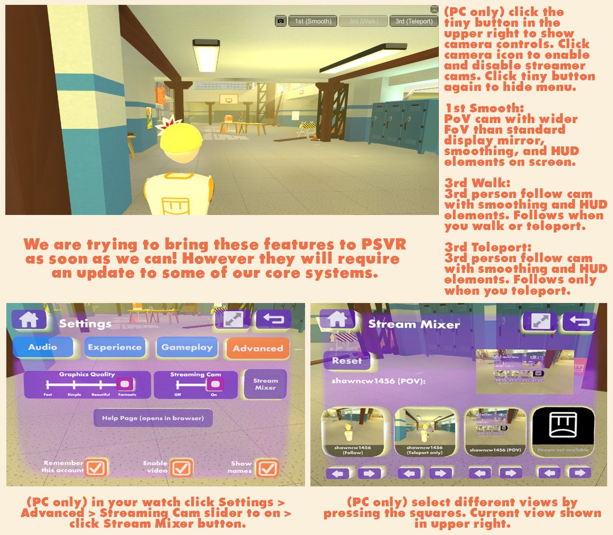 rec room screen mode rec room screen mode