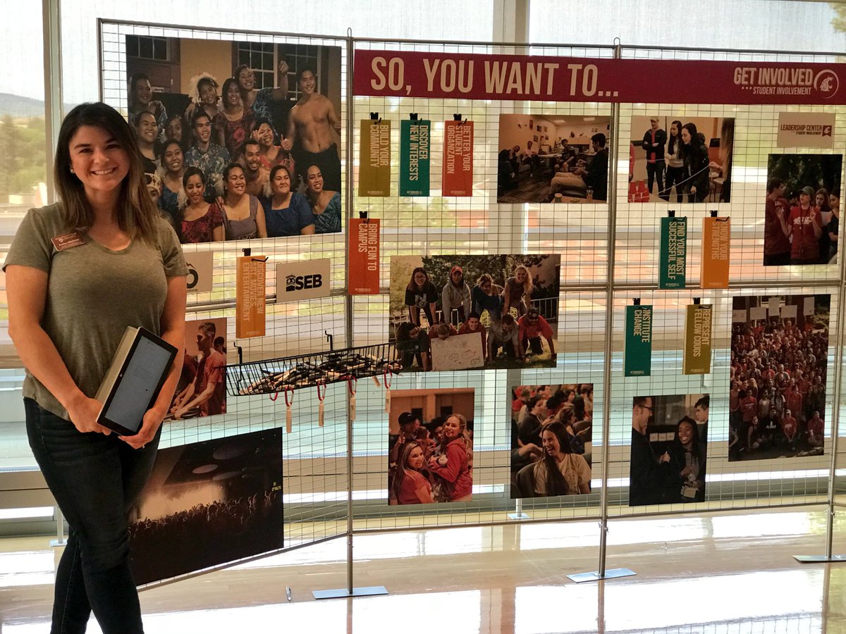 AdvisorTrejo's tweet photo. Loved welcoming our newest #Cougs at @WSUAlive with @RSOAdvisorEv ! Also, we had the best display! Welcome Class of 2022! #GoCougs #CougsLead #JustSaying https://t.co/8m6dBe0SFx