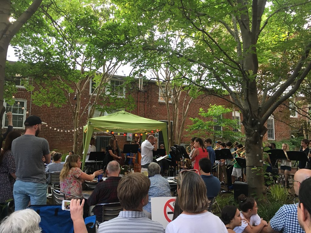 Walker Jazz Band performing live at the Tin Whistle