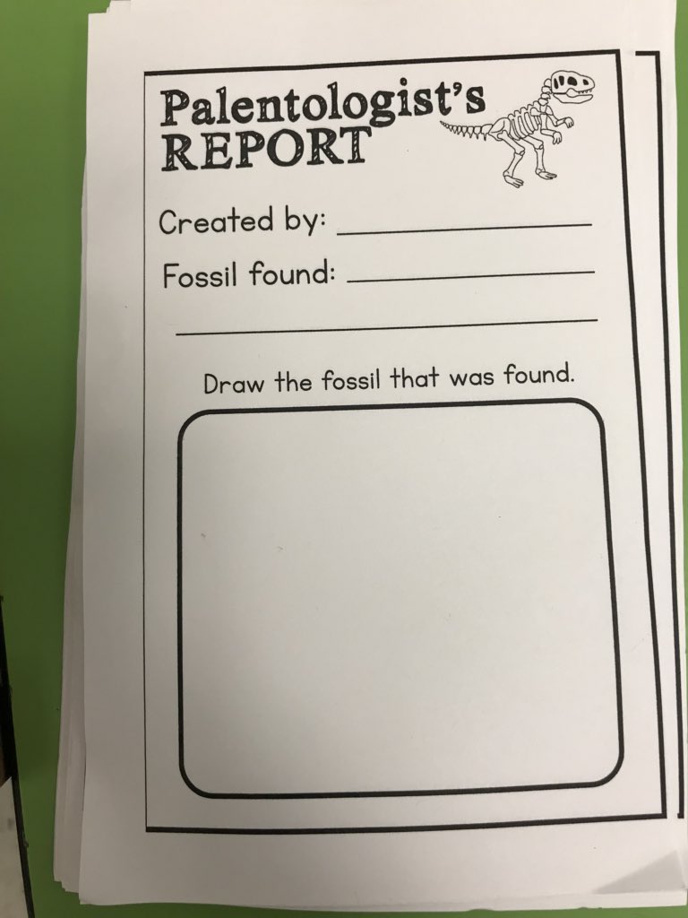 MWitles's tweet photo. Paleontologists at work! We love our Exploration Center! #AACPSAwesome #Kindergarten #handsonscience #dinosaurs #ECEJOY https://t.co/ANzjjUeCyB