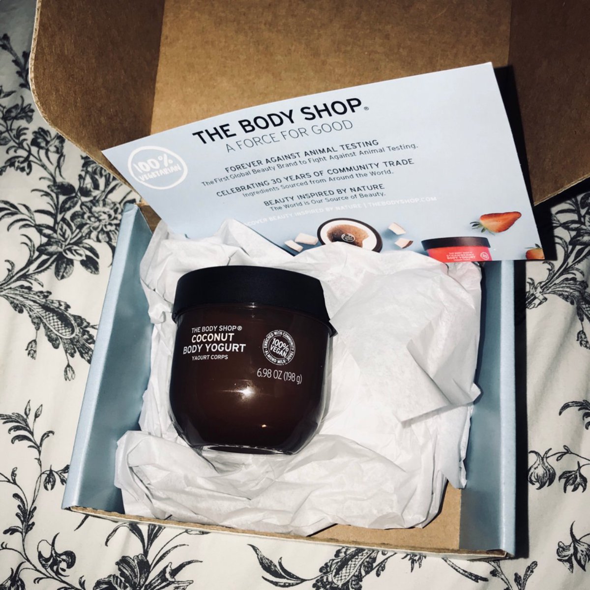Love this lotion!! 🥥🌺🌊 <a href="/thebodyshopusa/">Scott Jenkins</a> <a href="/influenster/">Influenster</a> #TheBodyShop #15SecondsTo #BodyYogurt #complimentary