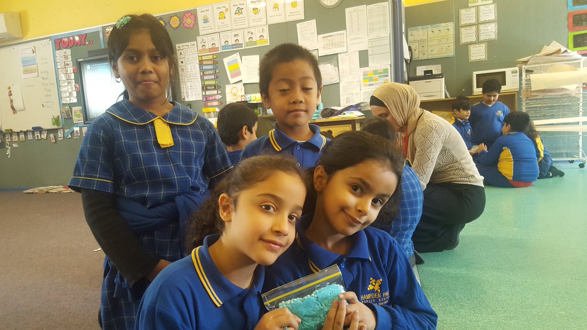 HPPSLakemba's tweet image. "We should sell crunchy slime because it's colourful and different. People haven't seen this slime before. We were being creative" fantastic critical thinking in 2O #STEAM #futurefocusedlearning #criticalcreativethinking
