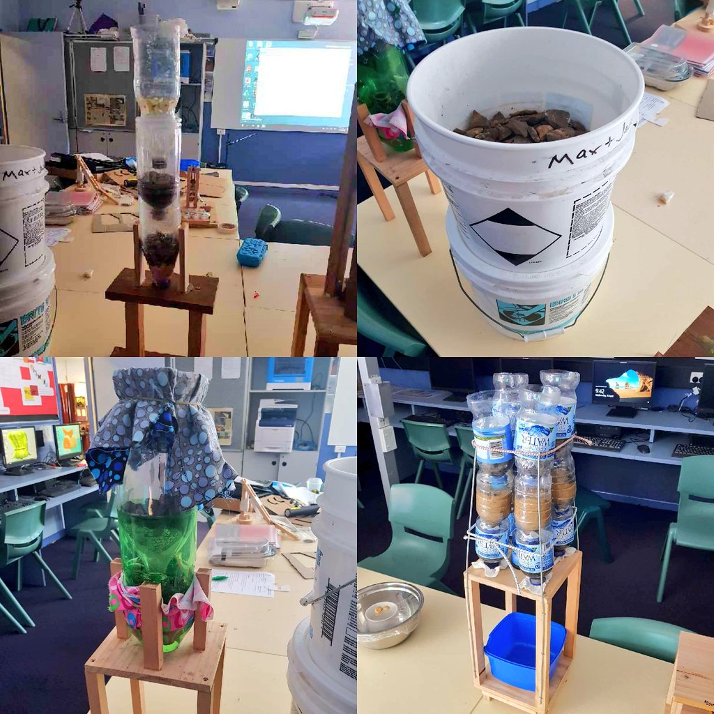 The <a href="/stemacademysyd/">University of Sydney STEM Academy</a> really is a platform for schools to learn from and inspire each other. 💙 I loved @PennantHillsHS's project around cleaning dirty water and they just shared with me that it was inspired by the @chesterhillhs project we shared last year! 🙌 #UsydSTEM