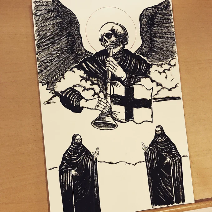Judgement!

#art #drawings #illustrations #dark #Occult 