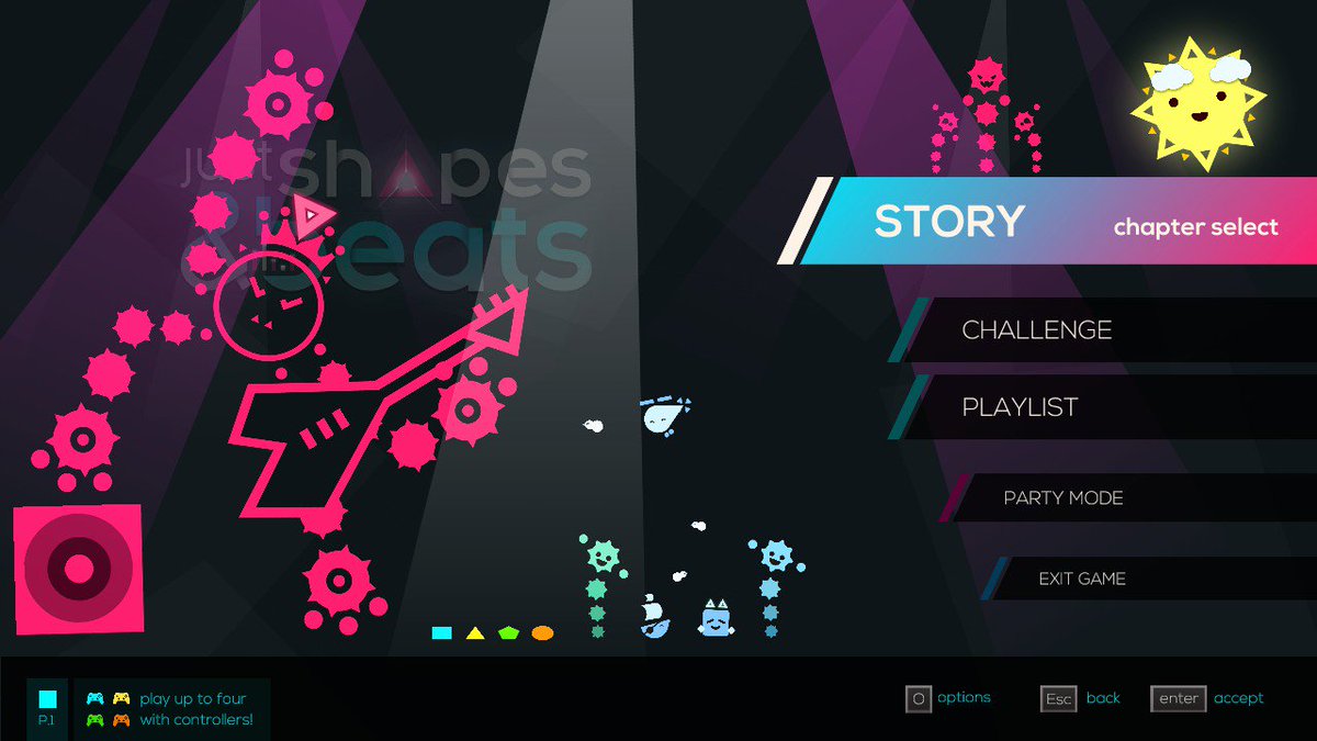 CatboopTV's tweet photo. Well, i did it. I 100%ed @shapesnbeats today. After 40ish hours i've beaten the story, got every achievement and S ranked every level in the game. Thank you so much @Lachhh &amp; @berzerkstudio for such an amazing game 💙 https://t.co/weoIpqeJpf