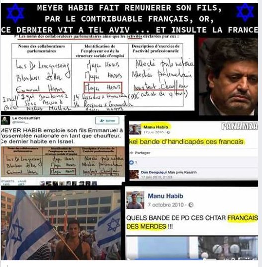 #Double #Allégeance Franchement certains #juifs "français" sont tellement habités par le #sionisme et leur #patrie éternelle qu'on se demande ce qu'ils foutent encore ici. Enfin moi j'ai une petite #idée.