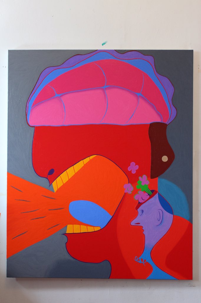 bertoneART's tweet photo. Pain-Body &amp; EGO
https://t.co/iOWva5FHhl 
#bertone #bertoneART #art #artist #artwork #painting #oilpainting #gallery #popart  #contemporary #follow #collector #color #inspiration #abstractart #berlinart #artbasel #laart #gallery #modernart #oilpastel #nycart https://t.co/GqF5yo8iTs