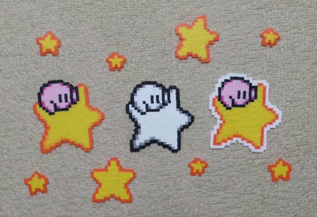 ととらに 在 Twitter 上 ワープスターなカービィ 白黒版にしたり 白ぶち付けてみても良い感じ 星もいっぱい作ったので 飛んでる感じの一枚も アイロンビーズ ナノビーズ カービィ 星のカービィ ワープスター T Co Cm3ejpj7u3 Twitter