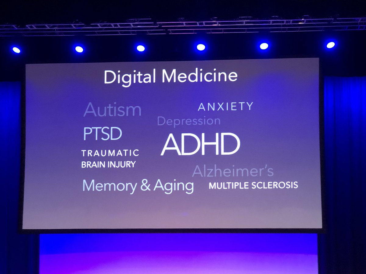 J0dieCameron's tweet photo. First ever drug free treatments - digital medicine #EduTECHAU @adamgazzaley https://t.co/SWYHY1Xuiw