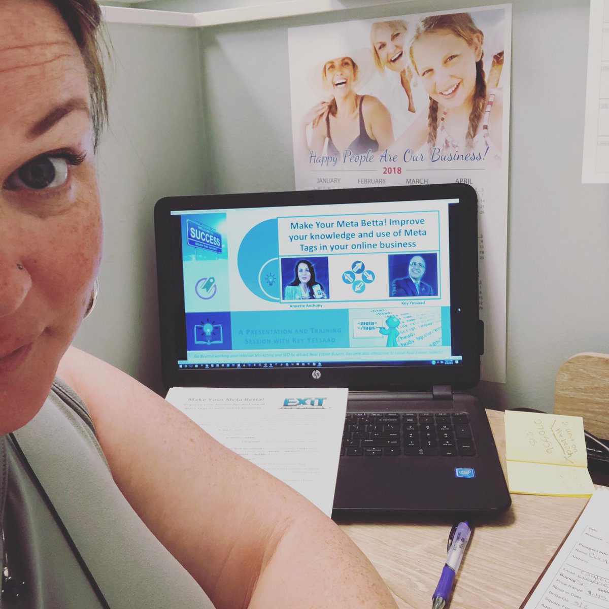 naturallystacyl's tweet photo. Who doesn’t need to make their meta betta?!? Really found the #free #techinar from EXIT Realty Corp super useful! #websitemakeovercomingsoon #BCRLTRStacy #LOVEXIT https://t.co/jhkGBWBHb7