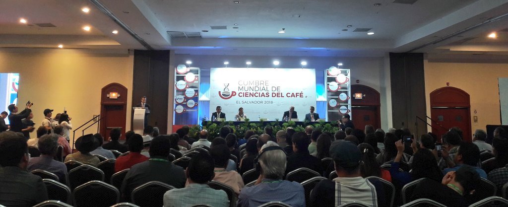 El <a href="/CoffeeSummit17/">Coffee Summit</a> inaugura esta noche la segunda edición de la Cumbre Mundial de Ciencias del Café que se realiza en #ElSalvador