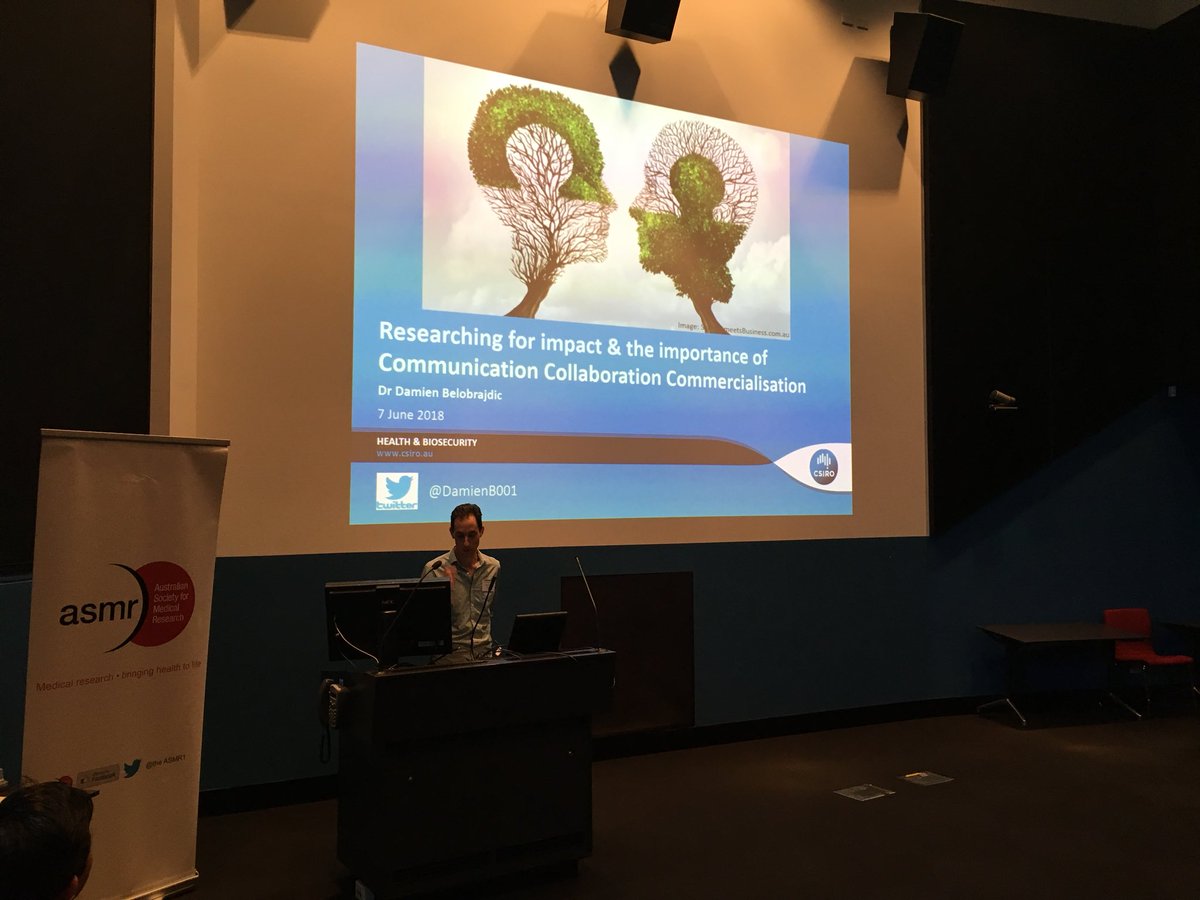 FFNRLab's tweet photo. Key note speaker- @DamienB001, representing industry @CSIROnews who traveled to Canberra for the @TheASMR1-NIF, Canberra at @JCSMR 

#Innovations #Industry #CSIRO #MRW2018 #food #nutrition #career #health #foodsystems #ASMR1 #ASMRACT https://t.co/UZXTaCe1Da