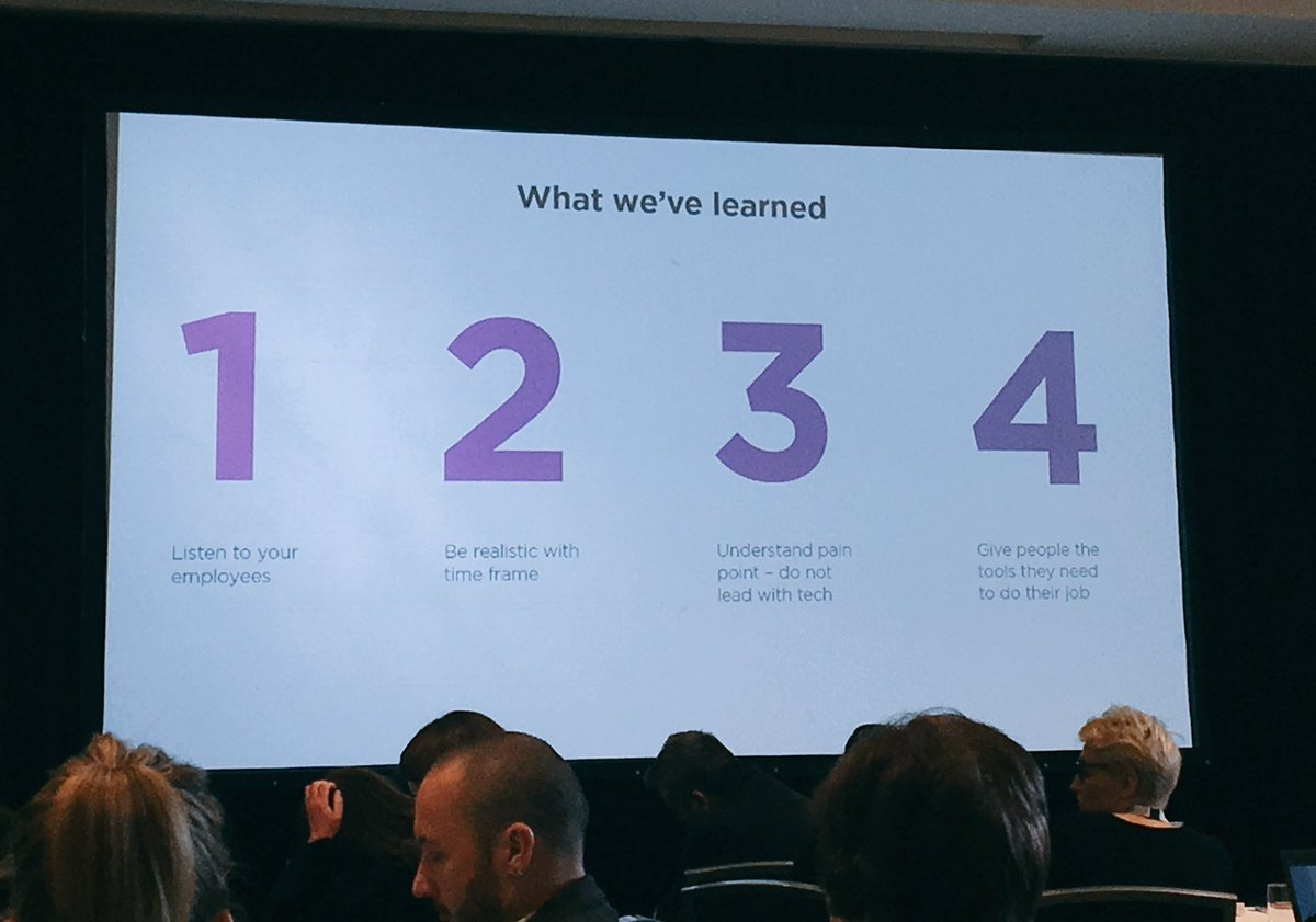 Learnings from a deployment at Heathrow over 12 months. Thanks <a href="/Neil_Barnett/">Neil Barnett</a> #DEX2018