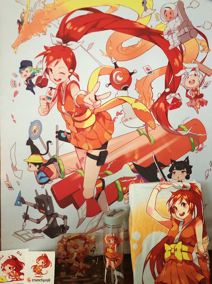 Crunchyroll's tweet photo. 🦊 FLASH CONTEST 🦊
Happy birthday to ALL OF YOU---well---I WANT TO GIVE YOU A GIFT! SO RT THIS FOR A CHANCE TO WIN THIS BIRTHDAY PRIZE PACK!! https://t.co/vs2fEpMwig