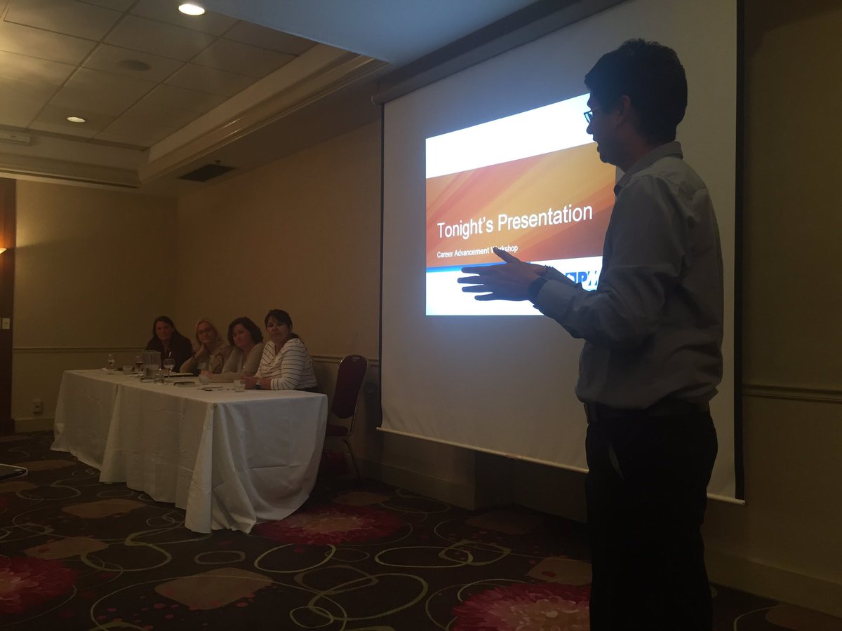 PMI_Milwaukee's tweet photo. Career Advancement Workshop in full swing tonight! #GoodThingsWithPMIMKE https://t.co/OFGdRYBhWF