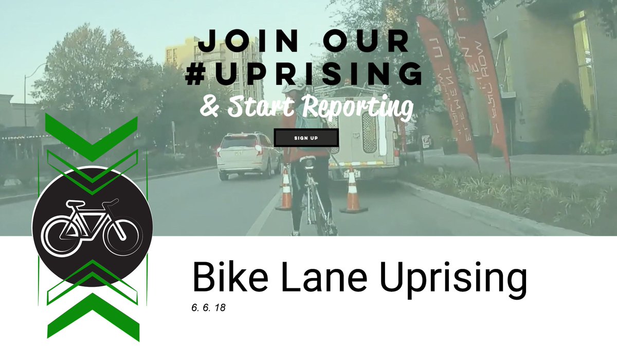 Bike Lane Uprising on Twitter "THREAD Big thank you to everyone who