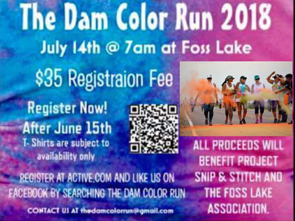 CrazyMrsCox's tweet photo. #colorrun #fosslake #funrun #5k #christmas #july #run #christmasinjuly #trump #oklahoma #summerfun #clinton #clintonok #projectsnipandstitch #friendsforlife #spayneuter #responsiblepetownership #herballifesponsors #championnutrition #runners https://t.co/PVKmHaqYe9