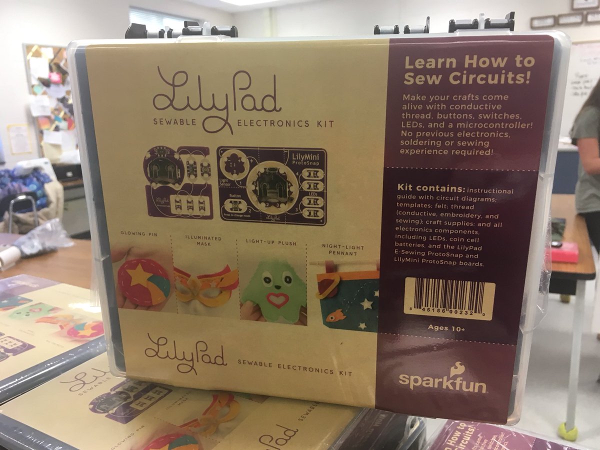 mlthrelkeld's tweet photo. Our smart textile lab shipment arrived 2day! Raiders taking it to the next level! 80 lab kits & electrical bobbins and lily pad boards... going to be a fun summer for me! Thank you https://t.co/4x9xNUT8RP! #ReaganFACS #VisitLower300 @BradRoyal_1 @bynum2009 @DP_CTE @DonorsChoose https://t.co/fMsRVPKTLU