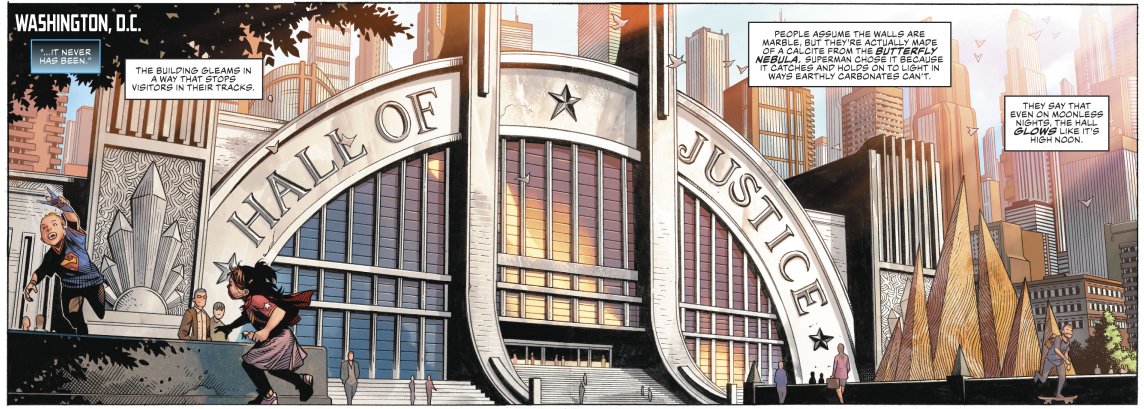 penguintruth's tweet image. "Meanwhile, at the Hall of Justice..." (From @Ssnyder1835, et al's #JusticeLeague #1.) #TheTotality. #DCComics #comics