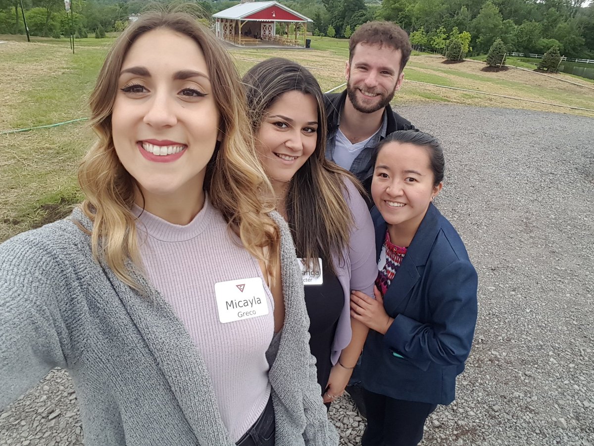DresdenPR's tweet photo. Had a great time at the YMCA Camp Cory ribbon cutting today! Having a dream team makes everything fun though 😉 
#DPR #dreamteam #CampCory #YMCA https://t.co/w0QBeaCDnS
