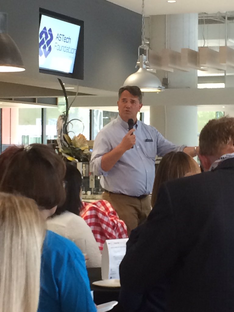 ASTechFDN's tweet photo. Great to hear from the fantastic @DeanALES_UofA at #TasteTech18 and learn from the phenomenal group of #biotech and #ag experts. https://t.co/XPqAqBphBE