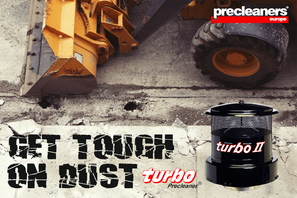 precleanersuk's tweet photo. Get tough on engine killing micro-abrasive dust 💨⚙️ 🚧 Install a Genuine Turbo Precleaner, manufactured in the US to combat dust from entering your engine. Saves filters, engines and plant downtime. Installs in minutes 👷 🛠️ Find out more at https://t.co/8jlGljBg5T https://t.co/dzVnedfwxU