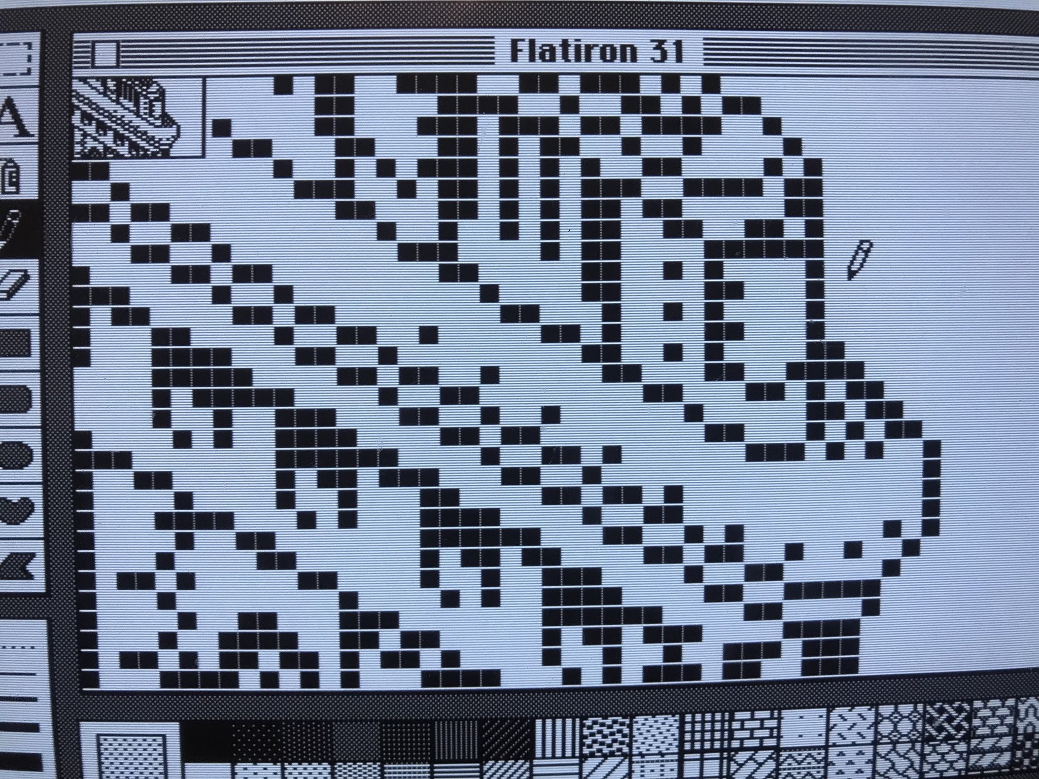 Pinot W Ichwandardi Macpaint Project Flatiron District Made With Macintosh 128k Amp Macpaint 1 5 T Co Fgscgqpjt3 Twitter